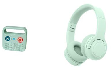 Merlin - 200 titres issus des répertoires Audio de Bayard, Milan et Radio France pour Les Enfants de 3 à 12 Ans – Histoires, musiques, documentaires, Yoga, Anglais & Casque Audio, Vert Amande