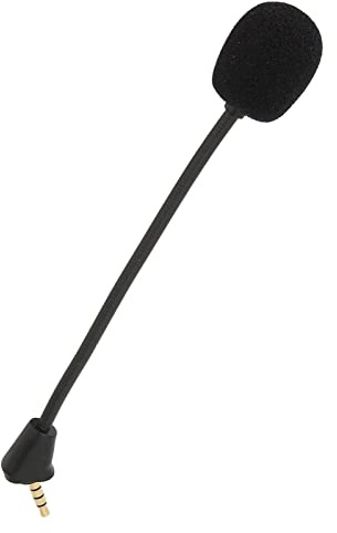 UPALDHOU 3,5 -mm -Spielmikrofon für Hyper X Cloud II, Abnehmbares Spielmikrofon -Klang -Sound - -Verstellbar mit Goldplattiertem Stecker für Hyper X Cloud II Wireless