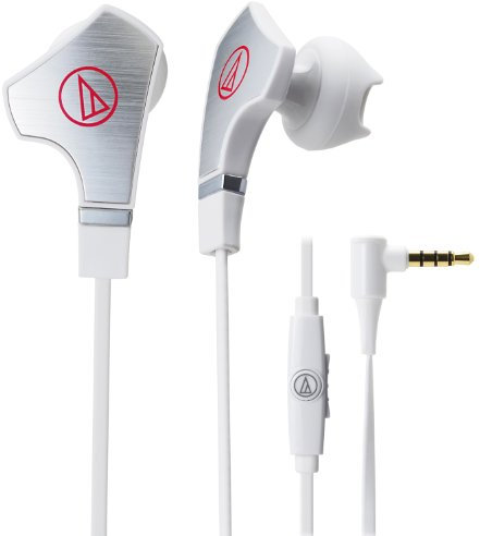 Audio-Technica ATH-CHX7IS Blanc Intraaural écouteur Casque - Casques (Intra-aural, écouteur, avec Fil, 15-22000 Hz, 1,2 m, Blanc)