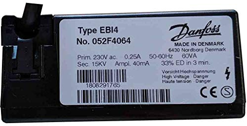 Danfoss EBI4 Transformator 052F4064 Ölbrenner ersetzt 052F4030