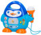 winfun 44754 - Karaoke pingüino, Reproductor música para niños, Juguete Musical Educativo, con Efectos y Luces de Colores, Incluye Pilas, A Partir de 18 Meses, Juguetes y Regalos Infantiles