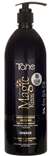 Tahe Magic Rizos Cowash-lämpligt balsam perfekt för lockigt eller vågigt hår (1000 ml)
