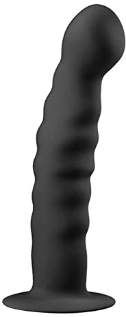 BeHorny Butt Plug Anal Dildo Realistic Penis Shape, Stimulation Shaft, Black