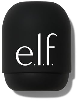e.l.f. Safe Travels Étui en éponge respirant pour voyage, protection contre la saleté et les germes, support en silicone durable, végétalien et sans cruauté envers les animaux