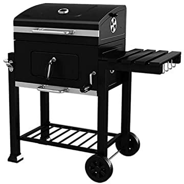 Parrilla de Barbacoa de carbón, Parrilla portátil para Acampar al Aire Libre, Parrilla para Picnic, jardín, terraza, Camping, Cocina al Aire Libre