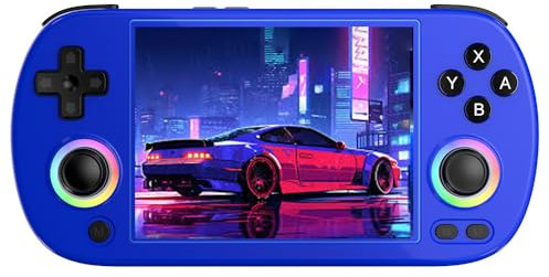 RG40XX H Handheld Game Console Linux 64-bit System 4.0-inch IPS Screen RGB Lighting Retro Video Gaming Console (64G/4800+ Games)