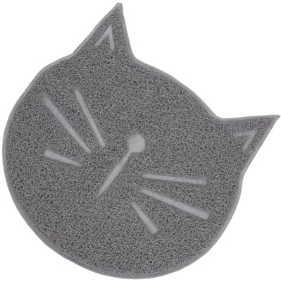 VANZACK 1pieza Alfombra para Gatos Antideslizante De Esterilla Higiénica para Control De Alfombrilla para Comida y Agua Accesorio De Cuidado Sanitario para