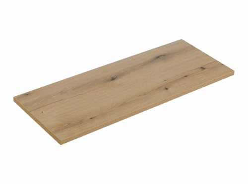 Meublorama Plan Vasque VANO – Coloris chêne – L120 × P40 × H2 cm – À Poser