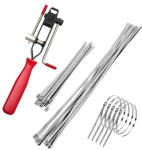 CV Boot Clamp Tools | Colliers Réglables en Acier Inoxydable pour Joints de Cardan | Accessoires Automobiles pour Professionnels et Mécaniciens | Outillage Garage Atelier Passionnés Mécanique