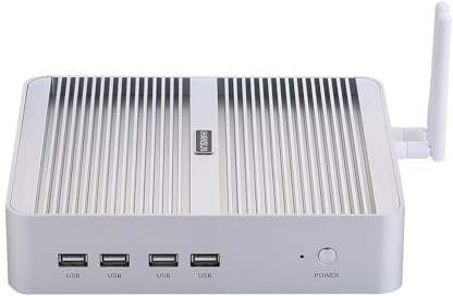 ANDAQI Fanless Mini PC, Desktop Computer, HTPC, Windows 11 / Linux Ubuntu, I3 8140U 8145U, BM07, VGA, HDMI, 4 x USB3.0, 4 x USB2.0, LAN, 0 RAM, 0 Storage, Barebone No System