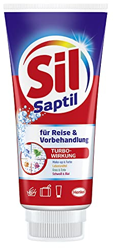 SIL Saptil - Detergente de viaje, Tubo con cepillo, 200 ml