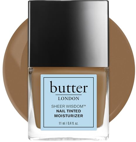 butter LONDON Sheer Wisdom Nail Tinted Moisturiser Tan