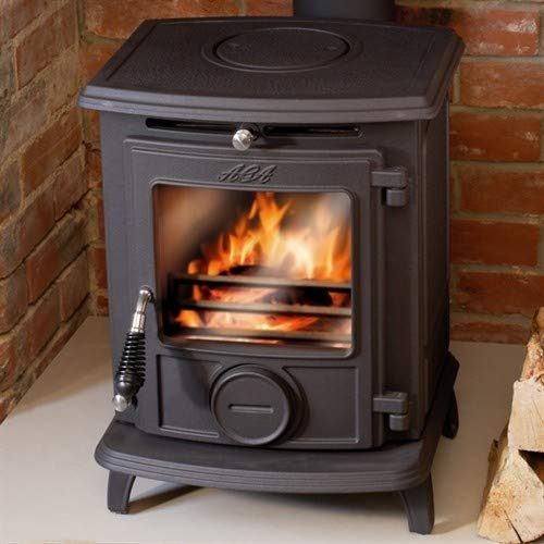 OKEPS GD Aga Little Wenlock Classic Stove Glass, 230mm x 210mm, High Definition, Gas, Stove Replacement Glass