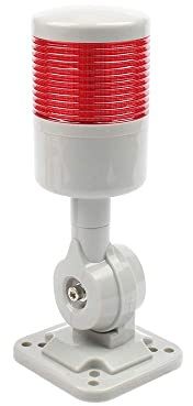 Luban Industrial Signal Tower - Stack Lights, Warning Lights with Rotatable Base, Steady/Flash Switch, 110V/220V AC (1-Layer, No Buzzer)