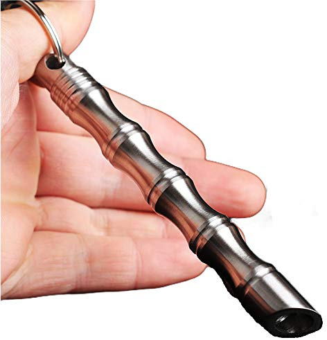 penixon Silber 11.8cm Selbstverteidigung Edelstahl Bambus Kubotan