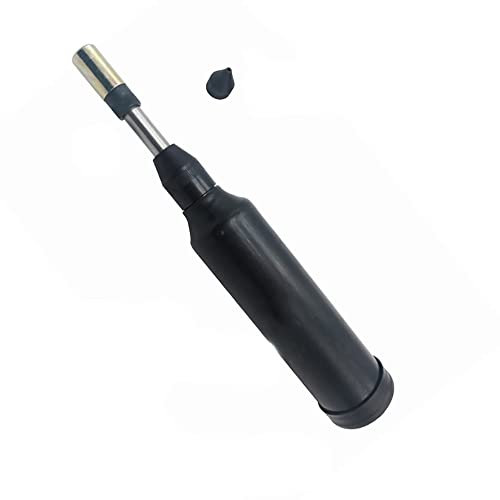 Push Type Portable Grease Gun with Nozzle Replacement for Lubricating Machinery, Engines and Chains