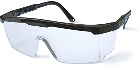 RODOPI ClearVision-Flex Schutzbrille verstellbar Sicherheitsbrille EN 166 1F Arbeitsschutzbrille Seitenschutz Baustelle Labor Überbrille Arbeit ANSI Z87.1 (6)