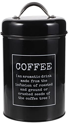 BESTonZON Canister Hermétique Pour Café Et Thé Boîte De Rangement Étanche Avec Joint Pour Farine Épices Et Aliments Design Pratique Et Élégant