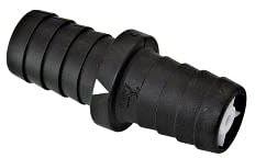 LINDEMANN TRUDESIGN - Connettore unidirezionale per tubo flessibile, valvola di non ritorno, 25 mm