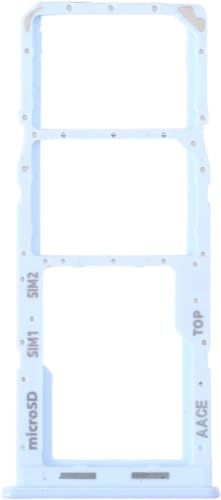 Compatible with Samsung Galaxy A13 4G A135 A135F SM-A135F Trolley Tray Tray Nano SIM Card Holder 1+ SIM 2+ SLOT SLITTA Housing Memory Micro Sd Card (Blue)