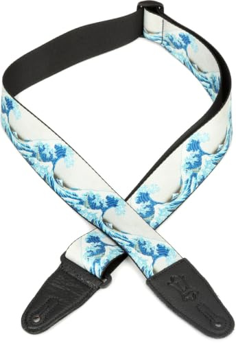 Levy's MP2MSP-002 Guitar Strap, White, 2