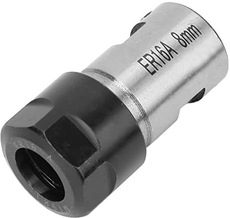 Motor Shaft Toolholder Collet Chuck Extension Rod Holder Toolholder ER16-A Bore 8mm Engraving Machine Clamping Toolholder Drill Sleeve