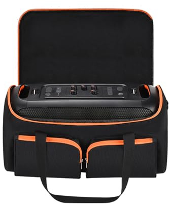 Hzycwgone Partybox On-The-Go Borsa Custodia Trasporto Borsa da Viaggio Accessori Cover con Maniglia per JBL PartyBox On-The-Go Essential Speaker Bluetooth Portatile e Microfono Sistema