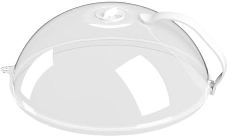 Protector Plano Microondas | Protege Salpicaduras Microondas, Cúpula Visual, Antigrasa Resistente Al Calor, Reutilizable Para Cocina, Preparación Comedor Vapor