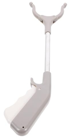 Gogogmee 2 piezas Pinzas Basura Acero Inoxidable Ergonómicas Unidades Herramienta Agarre Fuerte Portátil para Recogida Residuos y Objetos Pequeños para Mayores y Discapacitados