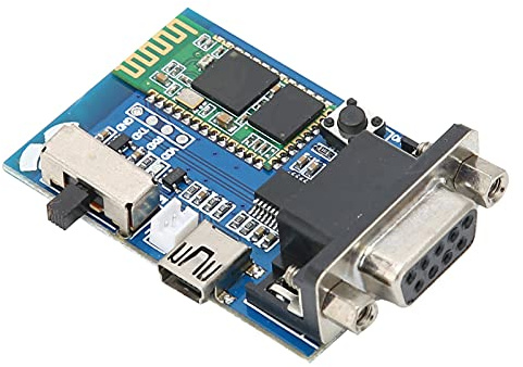 Aolidsive Serieportmodul Trådlös RS232-kommunikation med BT 2.1-standard för DOS-system, 15 Meters Räckvidd USB-adapter för Datorer Dataöverföring