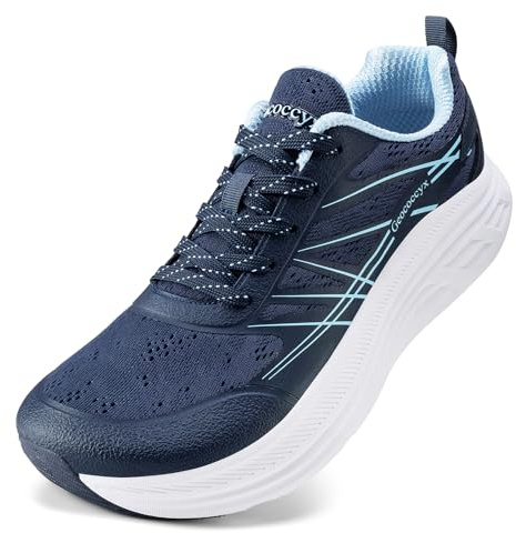 Geococcyx Zapatillas Running Hombre Puntera Ancha Azul 46 EU
