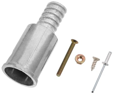 SOIMISS Ersatzteil für Besenstiele aus Aluminiumlegierung mit 25mm Gewindeende Hoher Festigkeit Gewindeverbinder für Bürsten und Staubwedel im Büro und Bad