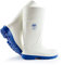Bottes de sécurité avec Embout de sécurité pour l'industrie Alimentaire, Facile à désinfecter, y Compris la Semelle intérieure pour Les Pieds Chauds et secs, Confort, Blanc, EU 45