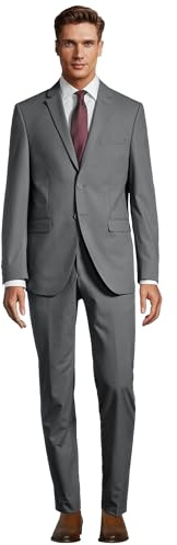 Steffen Klein Herren Designer Anzug - Slim Fit - Zweiteiler Business Anzug