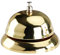 STOBOK Golden Hand Pressing Bell Service Bell Restaurant Call Bells Reception Customer Bell