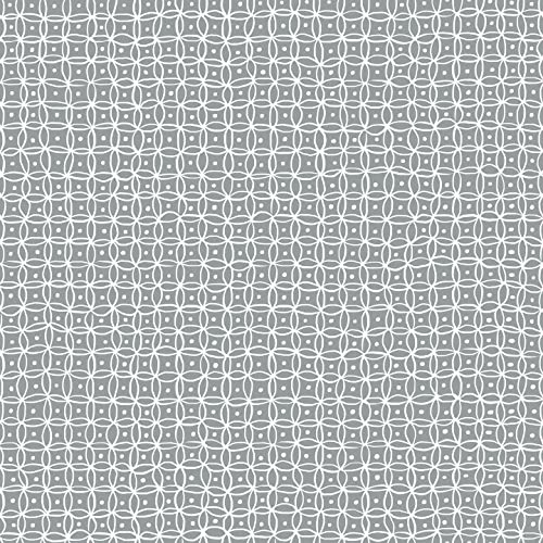 d-c-fix mantel hule mesa Manhattan Namika Gris - antimanchas resinado impermeable moderno - plastico pvc vinilo - para interior y exterior - 140 cm x 110 cm rectangular