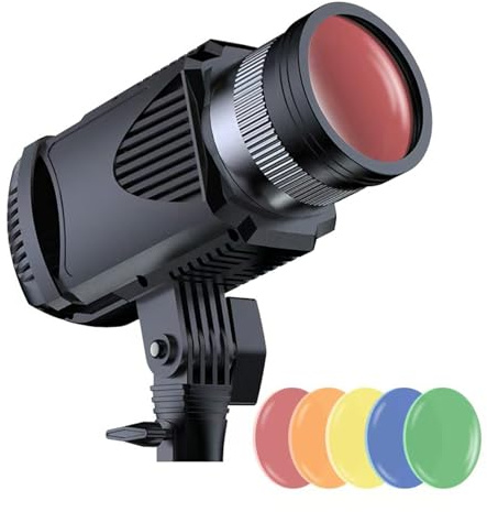 Potente 40W LED Illuminazione Set Fotografia Video Luce Per Streamer E Fotografi Per Studio E Video Uso Angolo Multiplo Luce Rotante