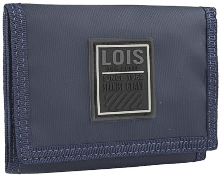 Lois - Geldbörsen für Junge Männer - Geldbörse für kleine Männer mit Geldbörse - Geldbörse junger Junge. Geldbörsen für Herren - Kartenetui Herren RFID 309201, Marineblau