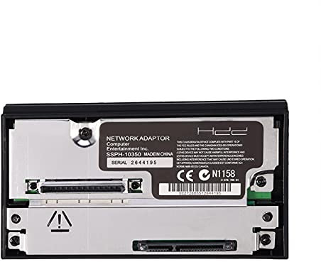 Hard Disk Adapter, Hdd Adapter for Ps2, for Sata Interface Network Adaptor Hdd Hard Disk Adapter for Ps2 No Ide P2 Network Card Sata Interface Black Abs