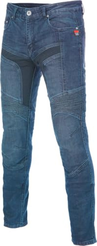 Büse Dayton Motorrad Jeans, blau, Short 32