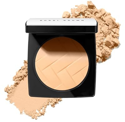 Bobbi Brown Vitamin Enriched Pressed Powder | Hydrating Makeup-Setting Powder for Even-Toned Look | Vitamin B, 0.28 Ounce, Peach