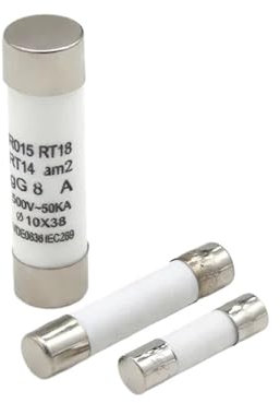 AIRUIXI Keramik-Sicherung 10~100 stücke Keramik Sicherungsrohr 0,5 1 2 3 4 5 6 8 10 15 16 20 32A Sicherung 5x20mm 6x30mm 10x38mm 250/500V Flinke Sicherungen Rohr(4 A,100PCS_5 X 20MM 250V)