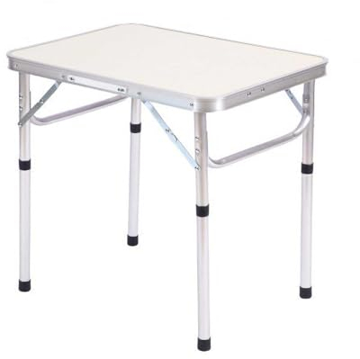 NEYTIIR Klapptisch zum Essen, Aluminium Beistelltisch mit verstellbaren Höhen, Kinder-Tabletttisch, Kleiner Tisch, für Nachttisch, Camping, Garten, Picknick, Grillen, Reisen, drinnen und draußen