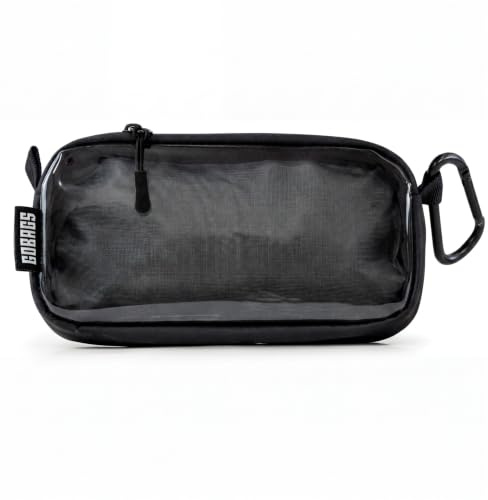 GOBAGS NEO Production Zipper Bags - Electronics & Camera Accessories Bag - Cable Organizer, Gear Accessory Pouch, Travel Camera Essentials (Extra Small, Black)