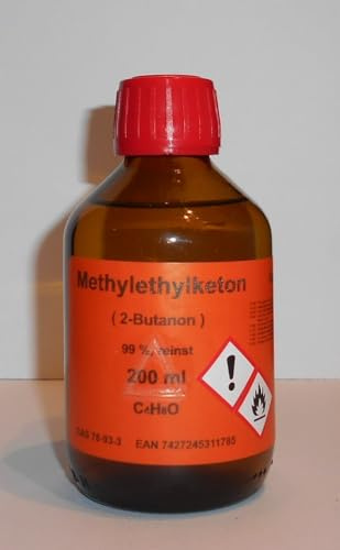 Methylethylketon (MEK), 2-Butanon, 200 ml, 99% | Lösungsmittel für Vinylharze