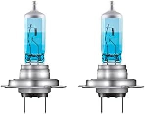 Osram COOL BLUE® INTENSE H7, +100% mehr Helligkeit, bis zu 5.000K, Halogen-Scheinwerferlampe, LED-Look, Faltschachtel (1 Lampe) (Packung mit 2)