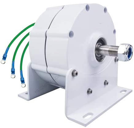 HUIZHITENGDA 48v,3000W-5000W Getriebeless permanentes Magnet-Lichtmaschinen, 12V24V 48 V 3 Phasengetriebe