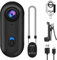 OBEST Mini Action Cam1080p,30M/98FT IP68 Fotocamera Subacquea Sportiva con Angolo a 120 Gradi e TF da 256G,Videocamera Magnetica,Telecamera Moto Portatile,Vlog Camera,Telecamera Casco Moto