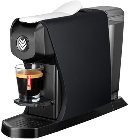 EOH svart matt espresso kapselmaskin, tillverkad i Frankrike - Malongo