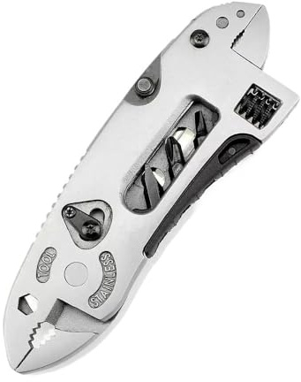 PGPAYH Clé dynamométrique, clé à molette, clés à cliquet, Pince Multi-usages for l'extérieur, Pince de Camping, Ensemble d'outils for l'extérieur, la Survie et Le Camping